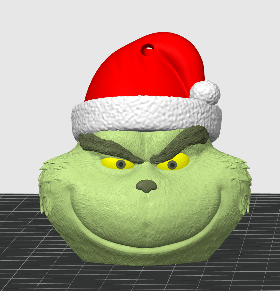 *STL /3MF FILE ONLY* Christmas Green Movie Character Pocketbac Sanitizer Holder Digital File