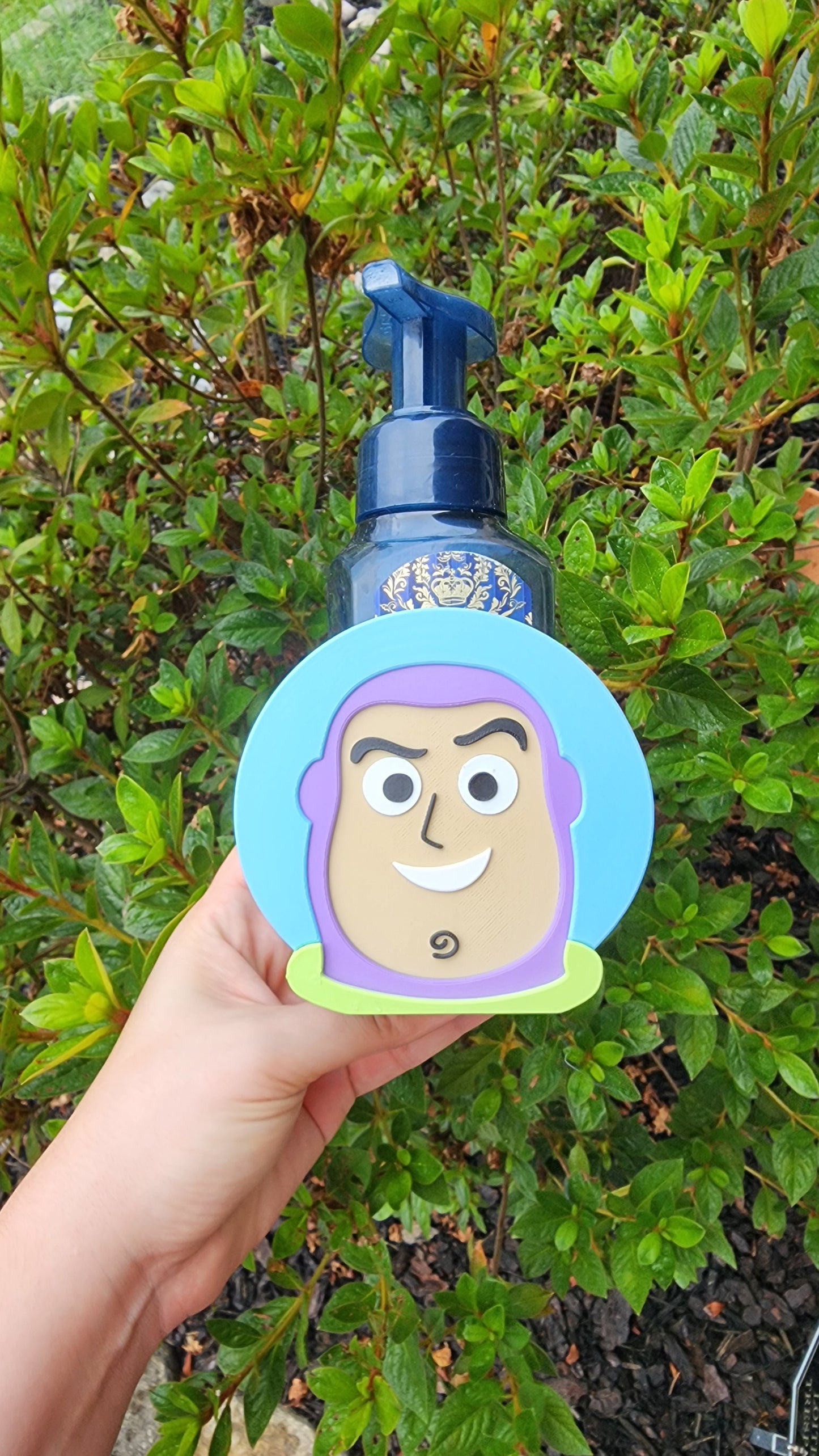 *STL FILE ONLY* Cartoon Astronaut Bath & Body Foam Soap Holder Digital File