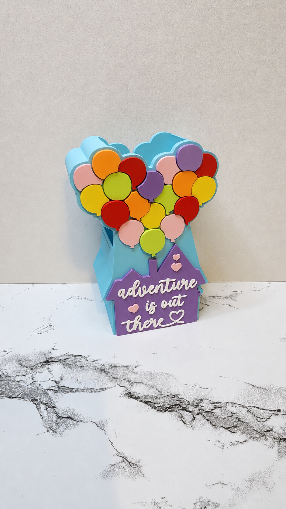 *STL /3MF FILE ONLY* Adventure Is Out There Pen Holder Digital File