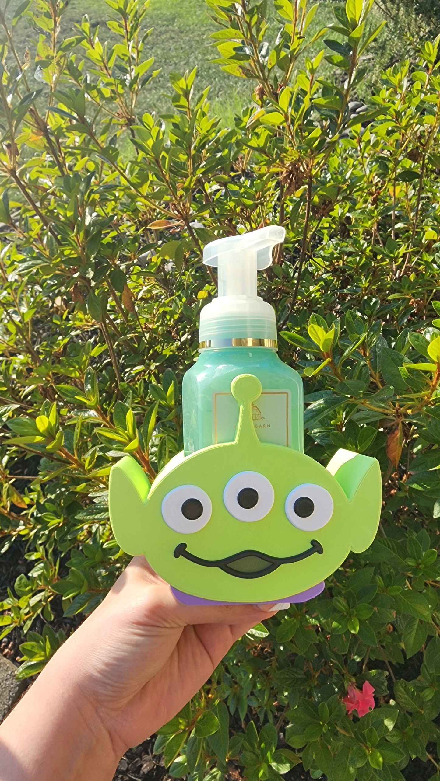 *STL /3MF FILE ONLY* Cartoon Alien Bath & Body Foam Soap Holder Digital File
