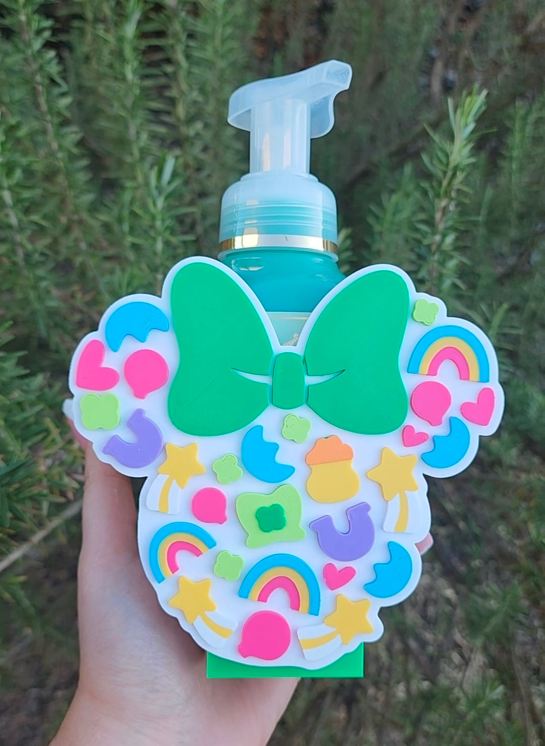 *STL FILE ONLY* Lucky Charms Bath & Body Foam Soap Holder Digital File