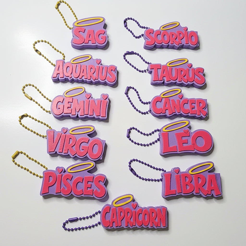 *STL FILE * Zodiac Signs Soda Popper (ALL)
