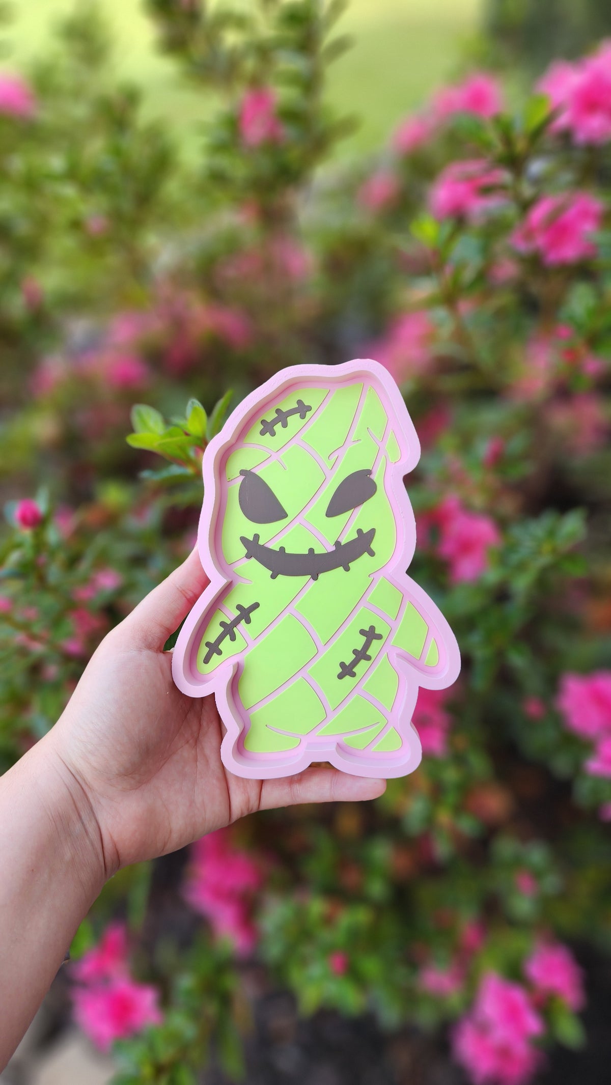 *STL /3MF FILE ONLY* Halloween Nightmare Christmas Concha Trinket / Bead Tray Digital File