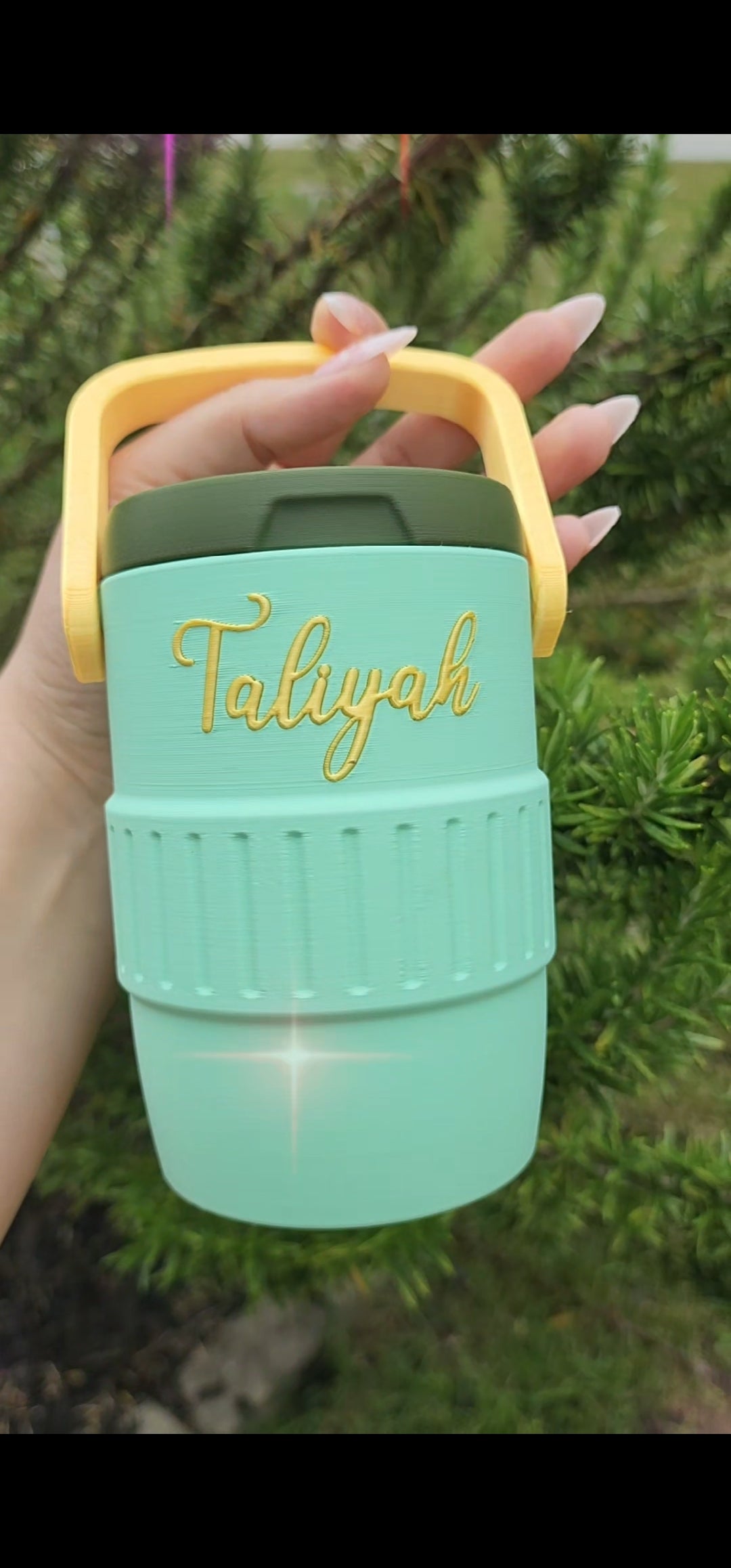 Soda Holder with Customizable Name (12 oz can)