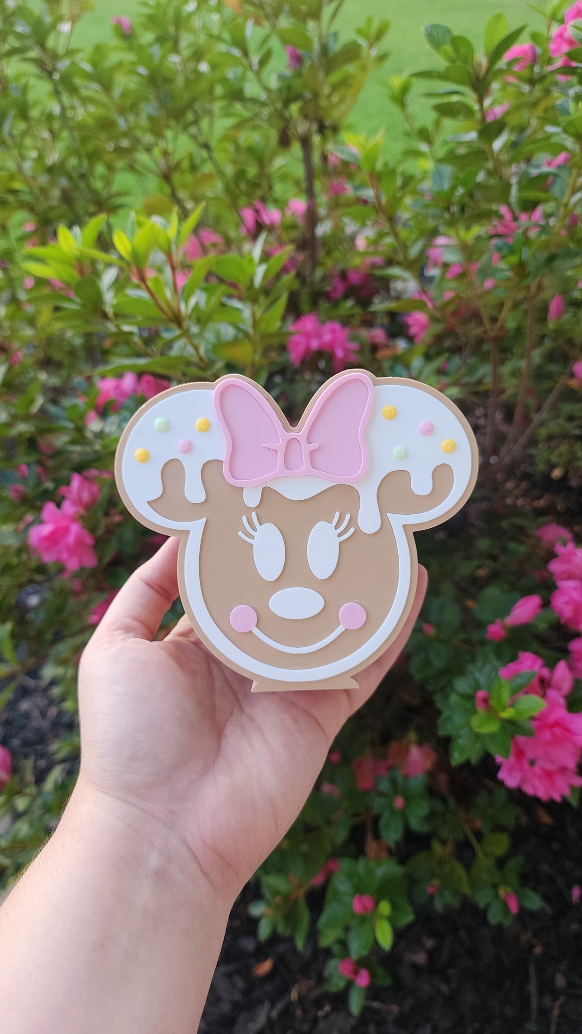 *STL /3MF FILE ONLY* Girl Gingerbread Mouse Bath & Body Foam Soap Holder Digital File