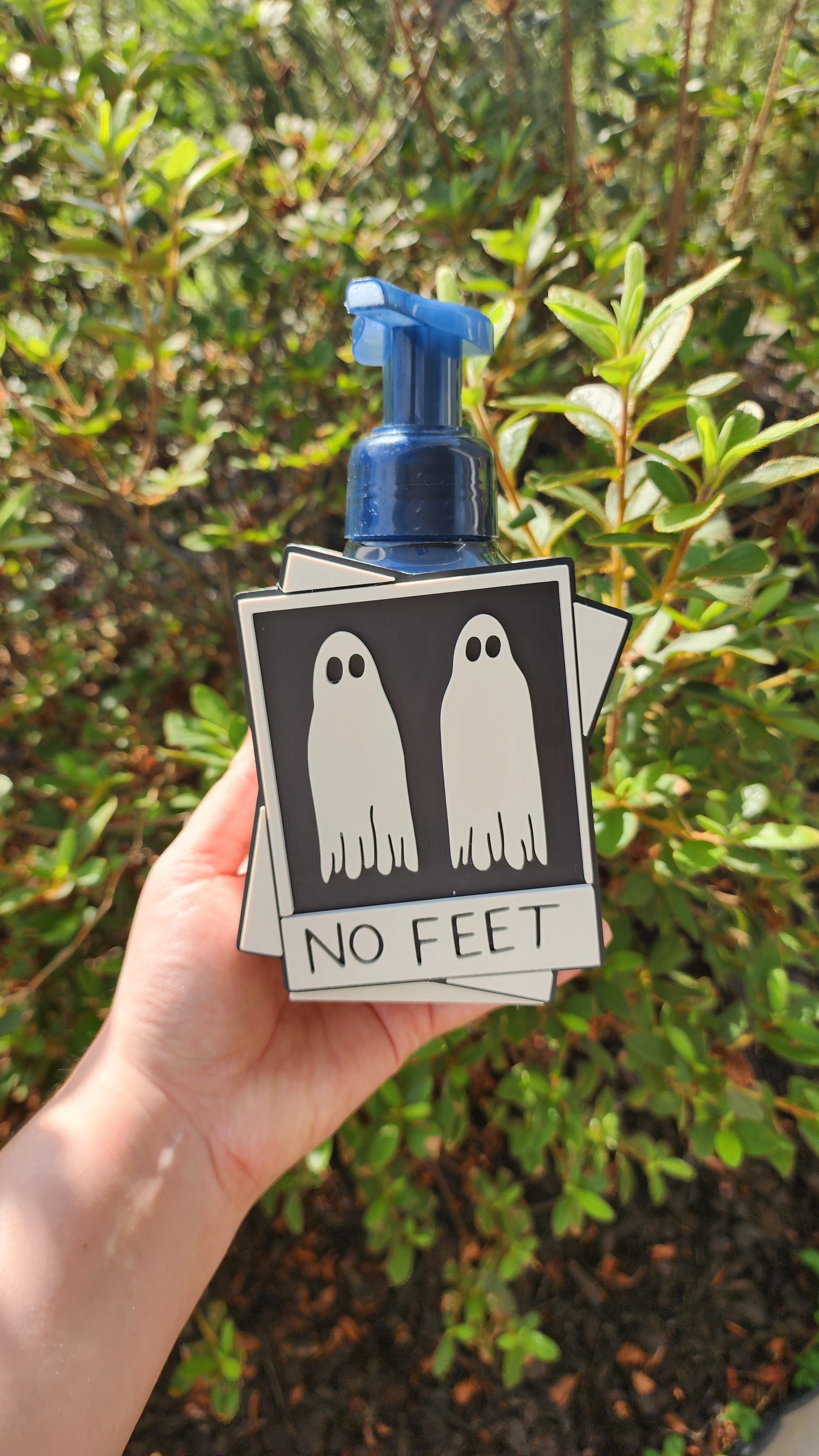 *STL FILE ONLY* Ghost Picture Bath & Body Foam Soap Holder Digital File