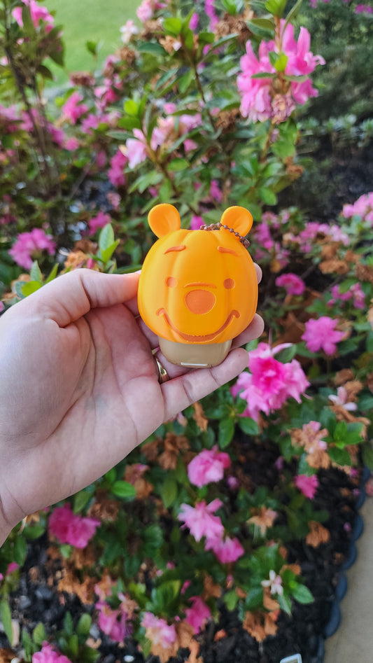 *STL /3MF FILE ONLY* Pumpkin Bear Pocketbac Sanitizer Holder Digital File