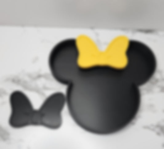 Trinket/ Bead Tray with Changable Bow