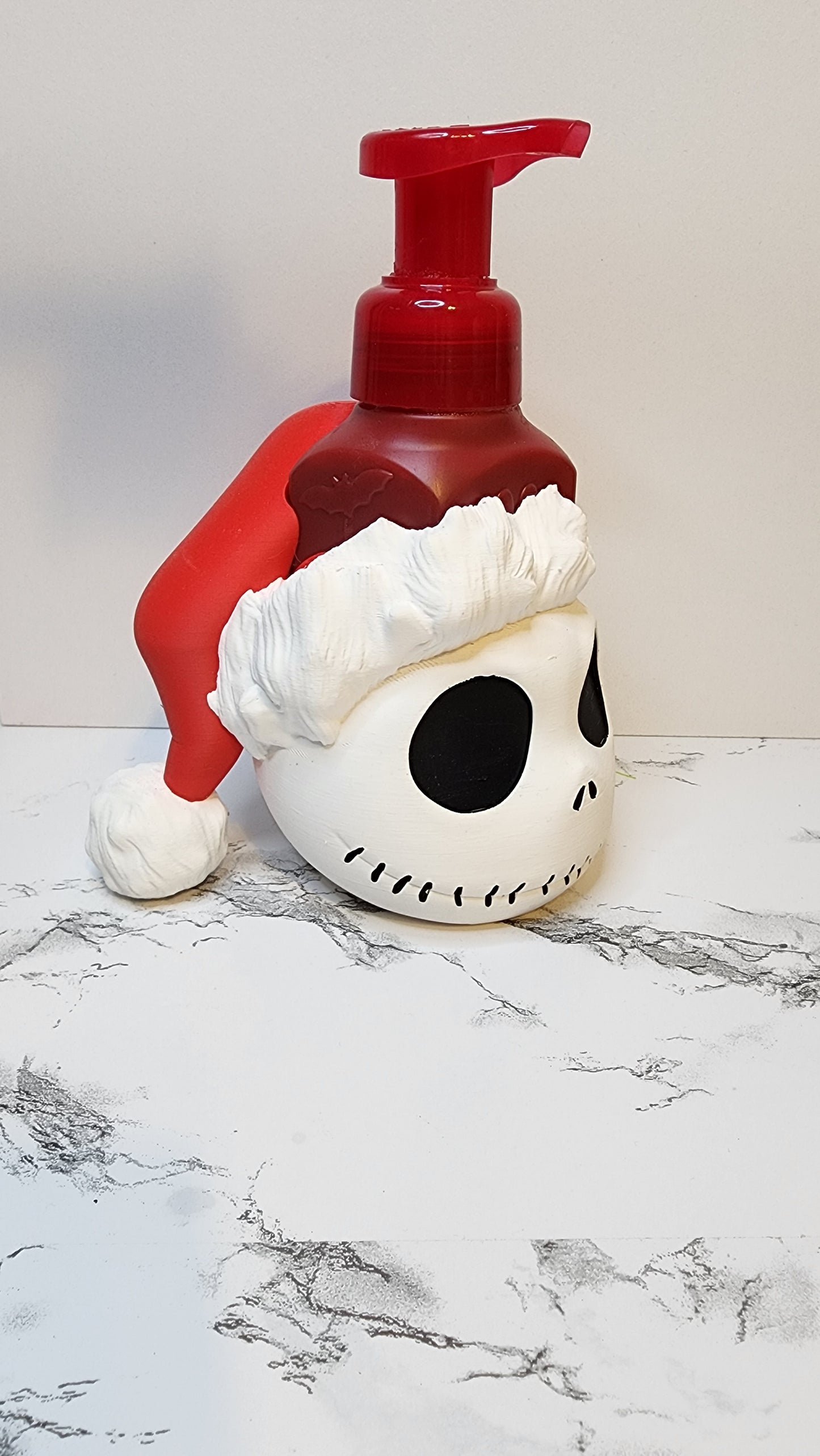 *STL /3MF FILE ONLY* Happy Santa Halloween Nightmare Movie Character Bath & Body Foam Soap Holder Digital File