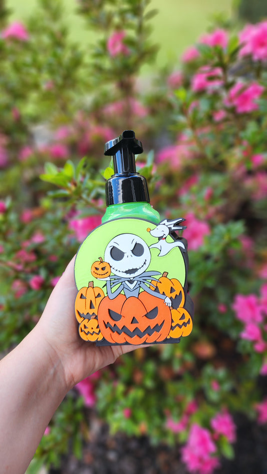 *STL /3MF FILE ONLY* Halloween Nightmare Christmas Pumpkins Bath & Body Foam Soap Holder Digital File