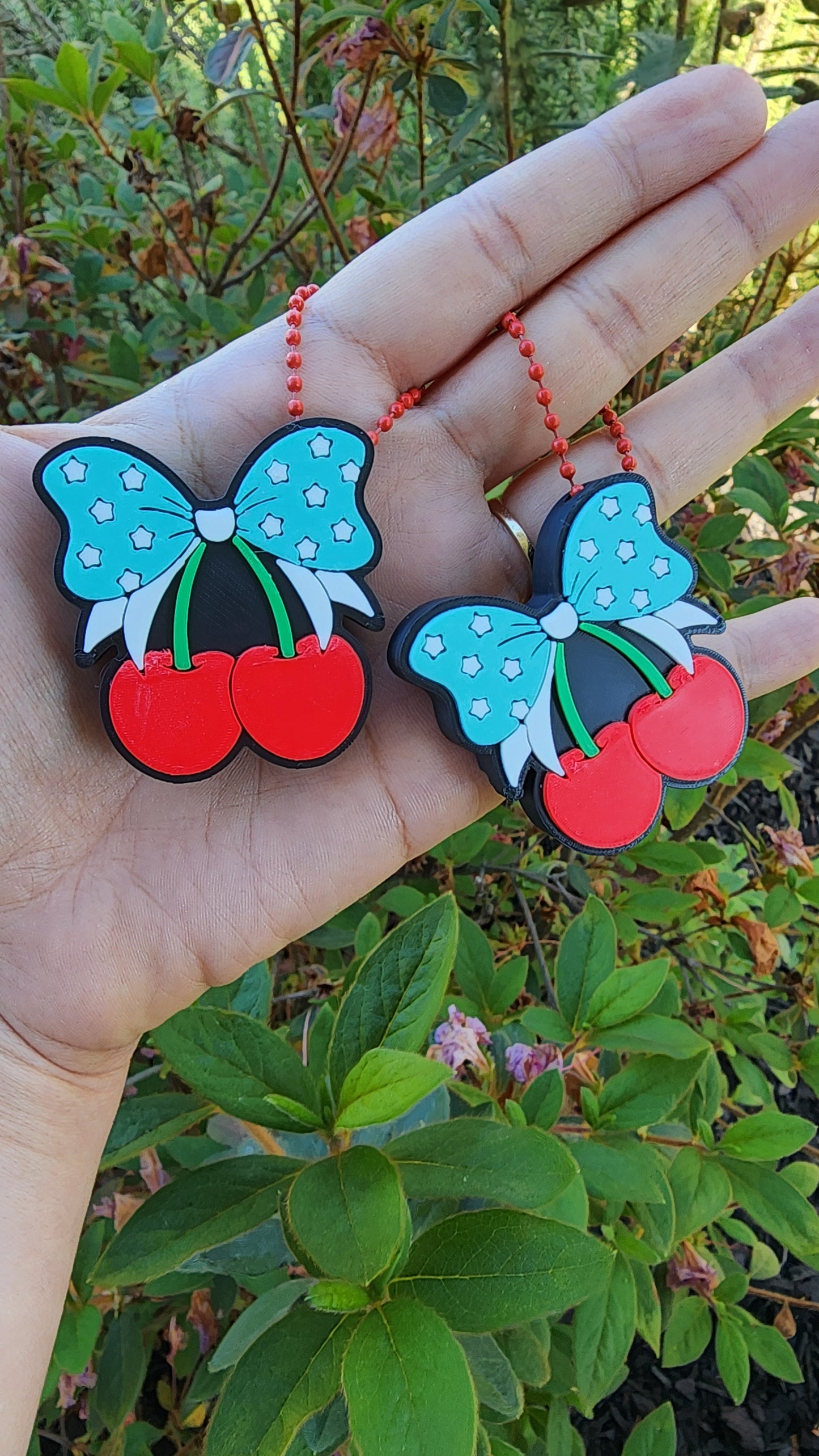 *STL FILE ONLY* Cherries w/ Stars Soda Popper & Soda Popper Cover (2 files)