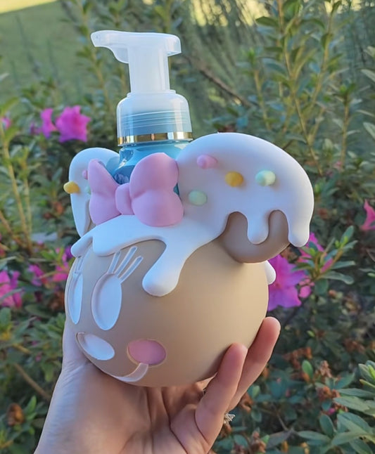 Girl Gingerbread Bath & Body Foam Soap Holder