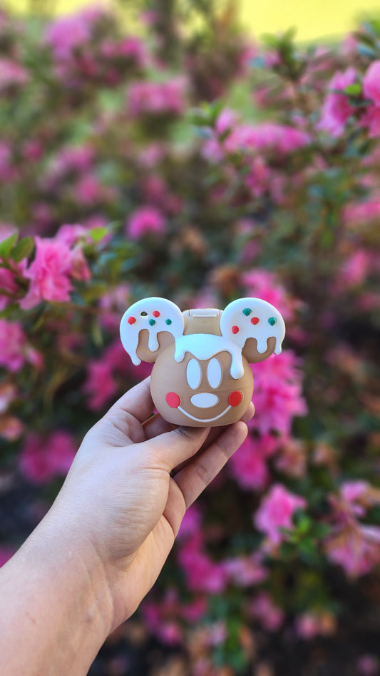 *STL /3MF FILE ONLY* Boy Gingerbread Pocket Sanitizer Holder Digital File
