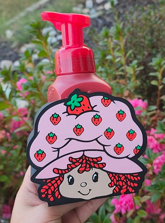 *STL FILE ONLY* Strawberry Bath & Body Foam Soap Holder Digital File
