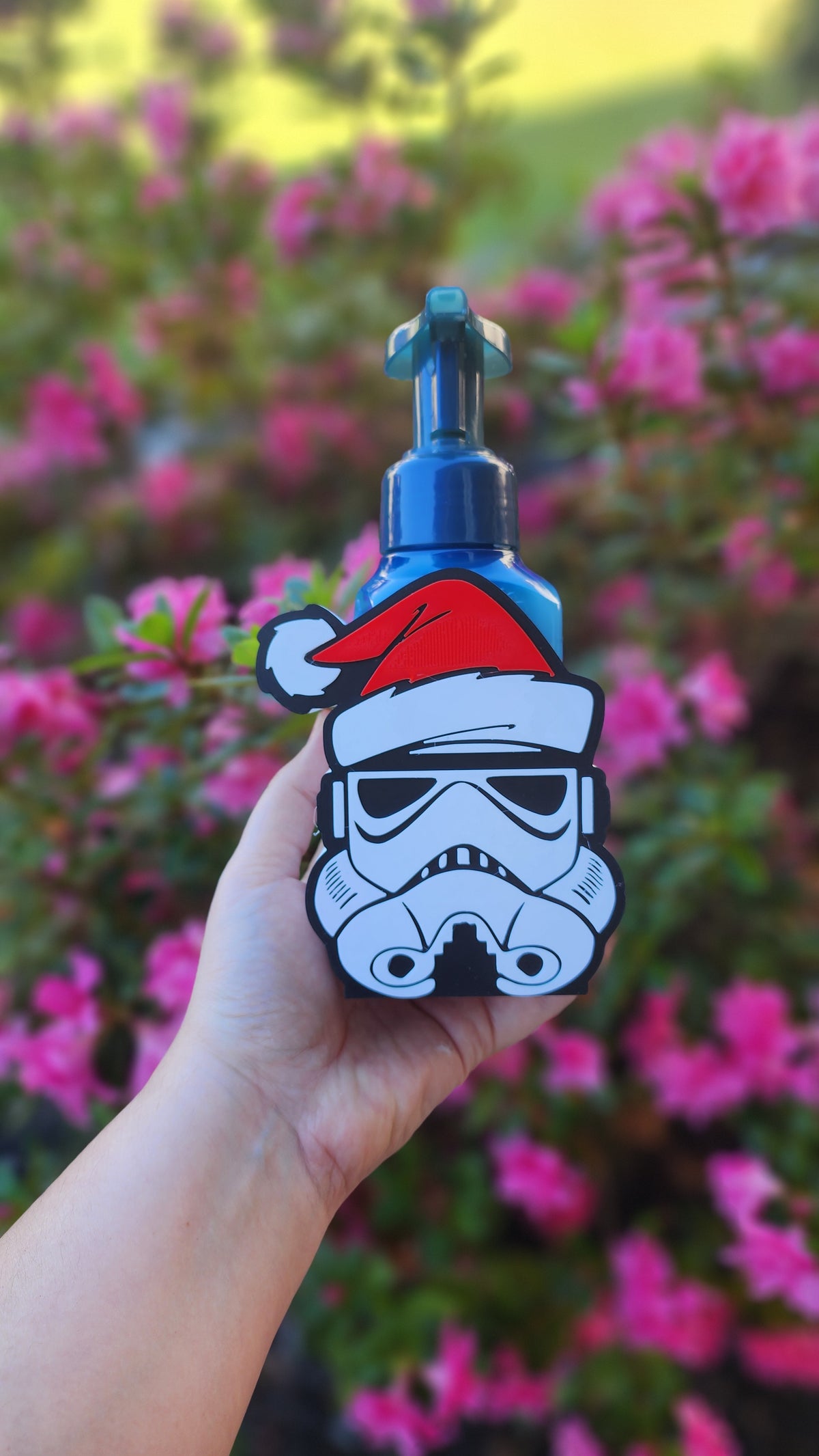 *STL FILE ONLY* Christmas Trooper Bath &Body Foam Soap Holder Digital File