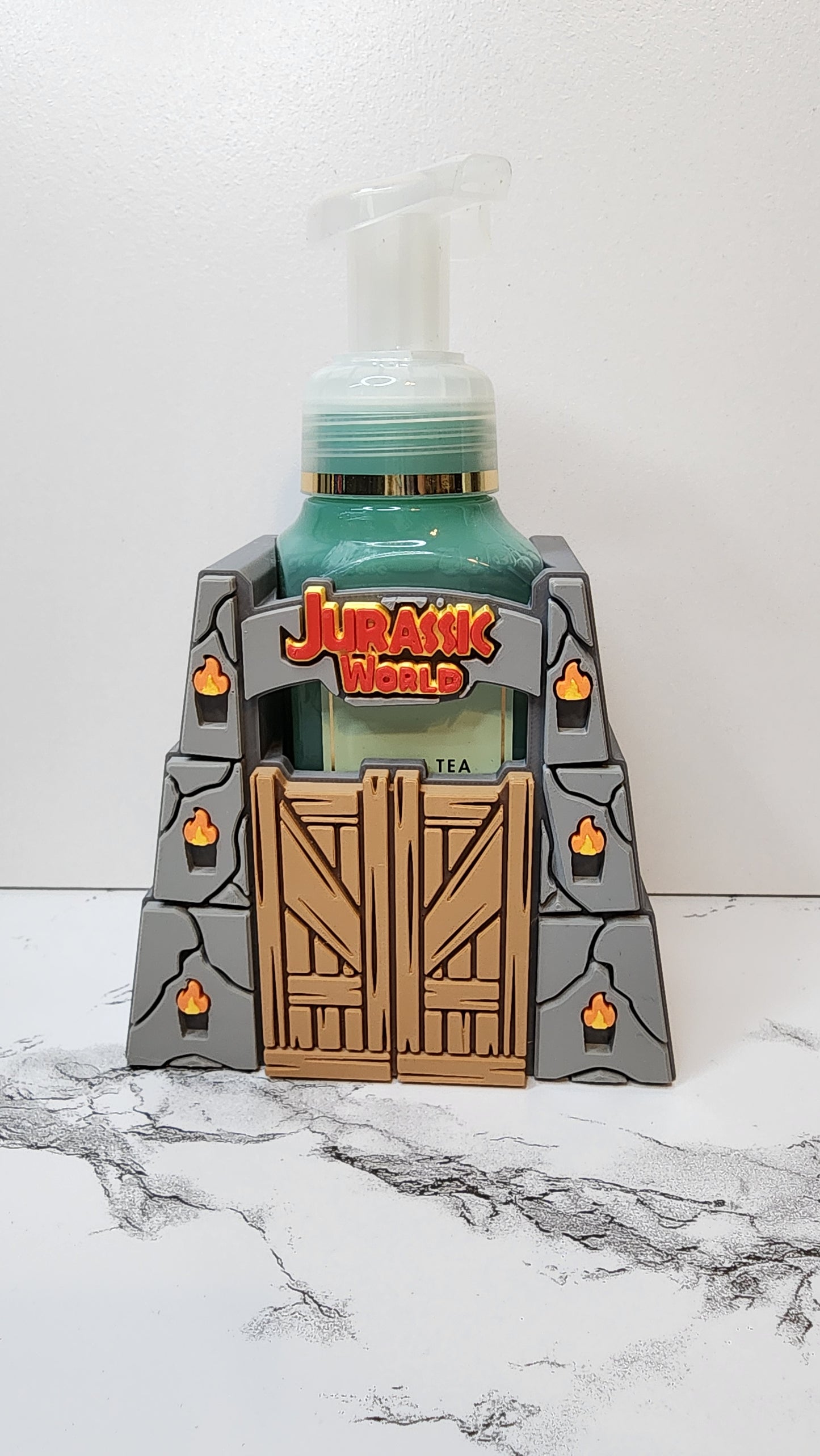 Dinosaur Entrance Bath & Body Foam Soap Holder