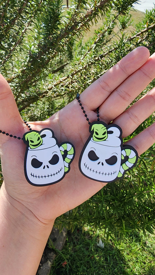 *STL FILE ONLY* Skeleton Mug Soda Popper & Soda Popper Cover (2 files)