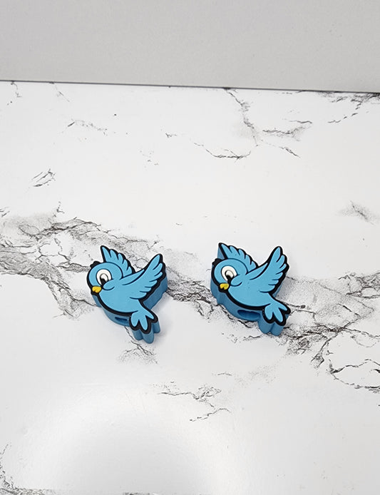 *STL FILE ONLY* Blue Bird Straw Topper 8mm & 10mm Digital file