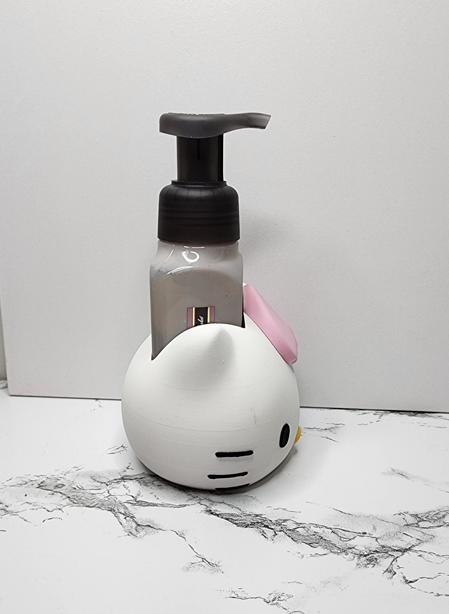 *stl file only*Cat Bath & Body Foam Soap Holder Digital File