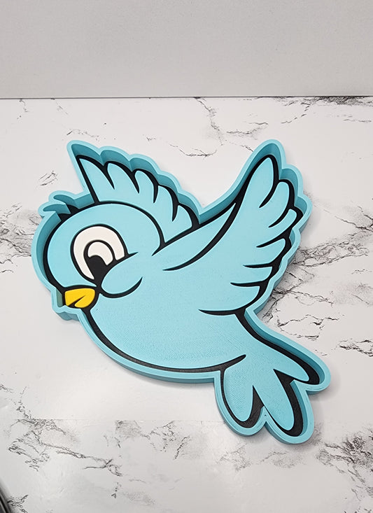 *STL FILE ONLY* Blue Bird Tray Digital file