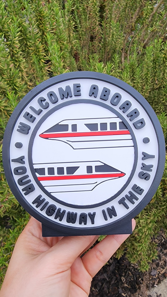*STL FILE ONLY* Monorail Pen Holder Digital File