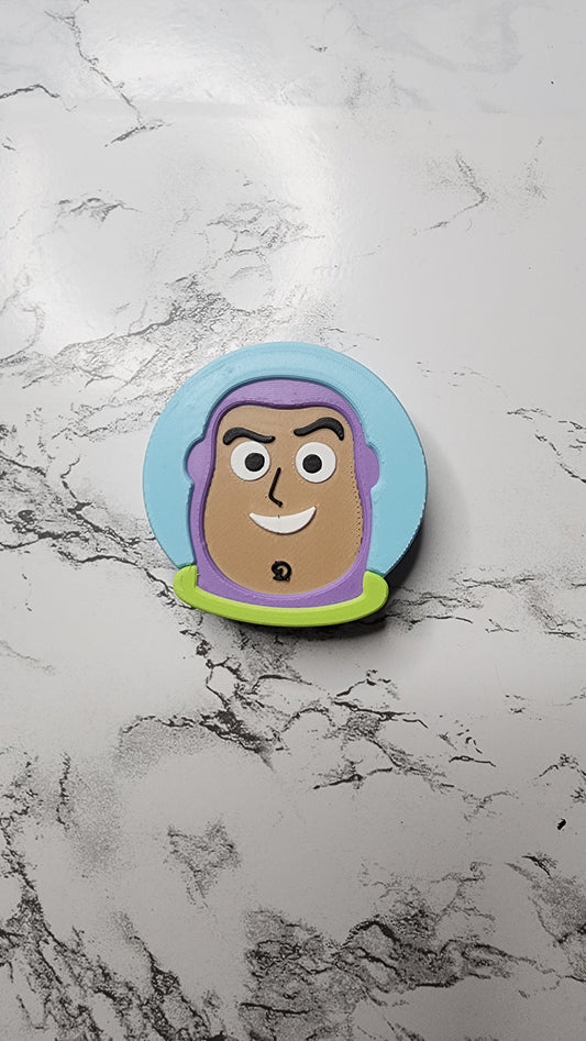 *STL FILE * Cartoon Astronaut Straw Topper 8mm & 10mm